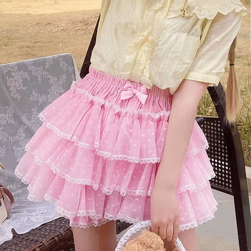 lace skirt, lace shorts, kawaii skirt, japanese skirt
